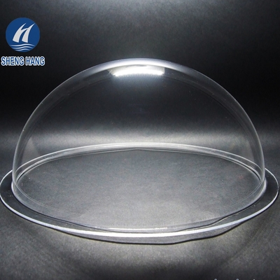 Wearproof Polycarbonate Products Plastic Skylight Dome 8mm 2 Sides UV Protection