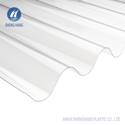 Aging Resistance Corrugated Polycarbonate Roofing Panel 0.8mm 1.0mm